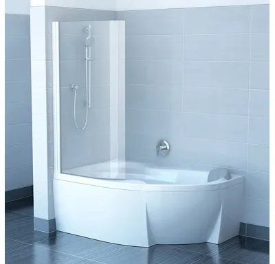 Ravak EVSK1-85 L ROSA 150/160 Wh+Wh Transparent