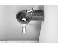 SAPHO BLOK kamenné umývátko 40x23cm, antracit (6)