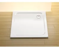 Ravak sprchová vanička z litého mramoru Perseus Pro-90 CHROME white