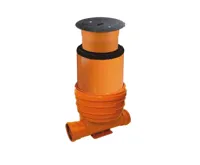 OSMA kanalizační šachta DN400x 500 mm průchozí - pro KG 110 poklop plný litina - 40t OSMA kanalizační šachta DN400x 500 mm průchozí - pro KG 110 poklop plný litina - 40t
