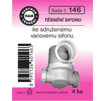 Hartman Sada č. 146: sada těs.k starému sdruž.van. sifonu