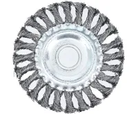 BGS Kotouč drátěný plochý 125 mm, vrt. 22.2 mm, ocel. (1)