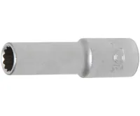 BGS Hlavice nástrčná, dvanáctihranná, prodloužená, 12,5 mm (1/2"), 12 mm BGS Hlavice nástrčná, dvanáctihranná, prodloužená, 12,5 mm (1/2"), 12 mm