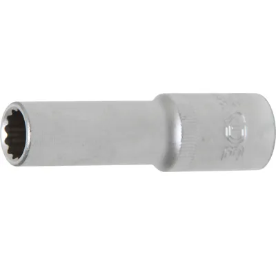 BGS Hlavice nástrčná, dvanáctihranná, prodloužená, 12,5 mm (1/2"), 12 mm