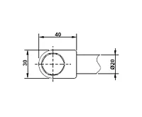 Koupelnový radiátor Korado Koralux Rondo Classic KRCM 450/1220 (4)