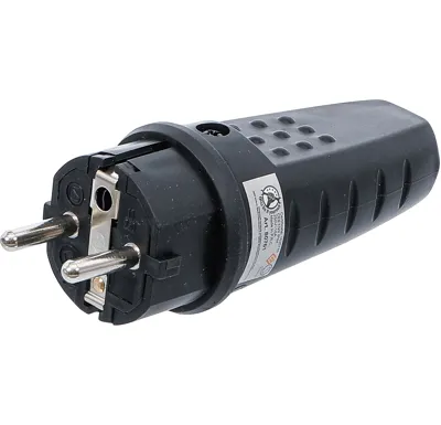 BGS Vidlice 16A/250V, průmyslová, gumová, IP44
