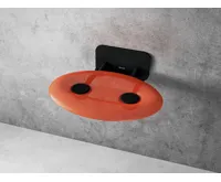 Ravak Sprchové sedátko OVO-P II-ORANGE/BLACK Ravak Sprchové sedátko OVO-P II-ORANGE/BLACK