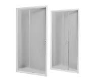 PROFI-RICH Sprchové dveře 100x185 cm - chrom - sklo - čiré PROFI-RICH Sprchové dveře 100x185 cm - chrom - sklo - čiré