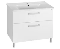 AQUALINE ZUNO 85 keramické umyvadlo nábytkové 85x45cm, bílá (8)