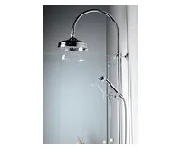 SAPHO VANITY sprchový sloup k napojení na baterii, hlavová, ruční sprcha, chrom (1)