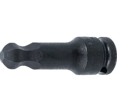 BGS Zásuvka rázového bitu ,  12,5 mm (1/2") pohon ,  vnitřní šestihran s kulovou hlavou 15 mm