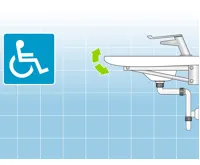 BRUCKNER Umyvadlový sifon šetřící místo 5/4", DN32, bílá (3)