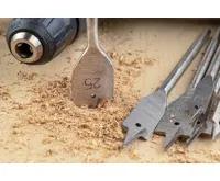 BGS Sada plochých frézovacích vrtáků,  10–25 mm,  6dílná (1)