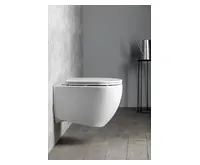 ISVEA INFINITY závěsná WC mísa, Rimless, 36,5x53cm, bílá (1)
