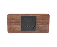 Platinium Dřevěný digitální LED budík WAC-020, samostatně (1)