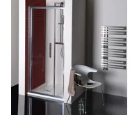 POLYSAN LUCIS LINE skládací sprchové dveře 800mm, čiré sklo (3)