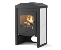 HS Flamingo Krbová kamna FLAMINGO ® VEGA dlažba Bílá