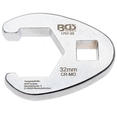 BGS Klíč plochý otevřený 1/2" 32 mm