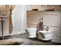 CREAVIT ANTIK závěsná WC mísa, 36x53cm, bílá (4)