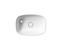 GSI NUBES keramické umyvadlo na desku 50x35cm, bílá ExtraGlaze (1)