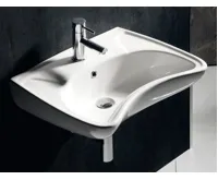 ISVEA HANDICAP keramické umyvadlo pro handicapované, 59,5x45,6cm, bílá (3)