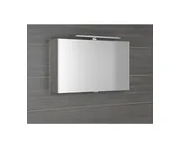SAPHO CLOE galerka s LED osvětlením 80x50x18cm, dub stříbrný (1)