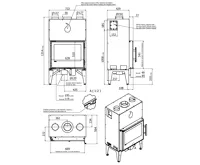 HS Flamingo Krbová vložka FLAMINGO M9, automatická regulace (16)