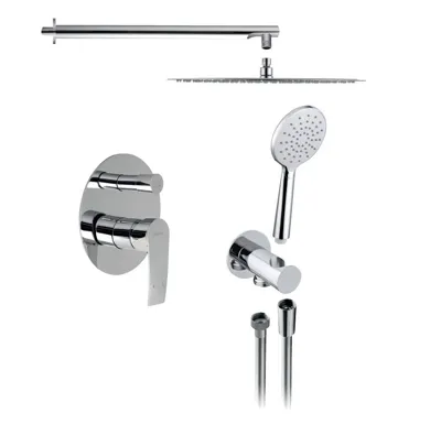 SAPHO TREVIA podomítkový sprchový set s pákovou baterií, 2 výstupy, chrom