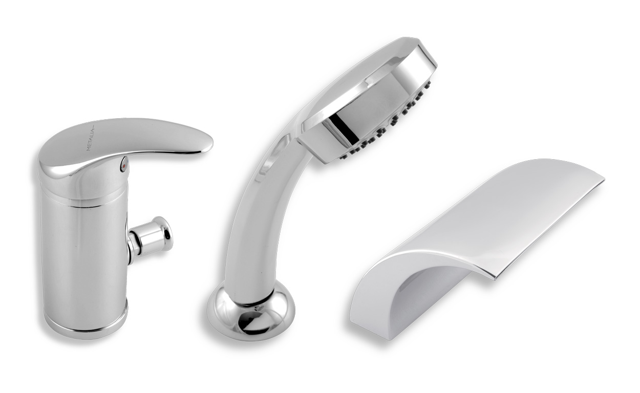 Novaservis vanová baterie metalia 55 chrom - 55047,0