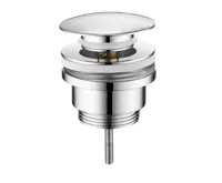 SAPHO Umyvadlová výpust 5/4“, click-clack, velká zátka, 10-55mm, chrom SAPHO Umyvadlová výpust 5/4“, click-clack, velká zátka, 10-55mm, chrom