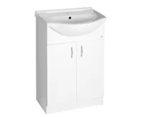 AQUALINE SIMPLEX ECO 60 umyvadlová skříňka včetně umyvadla 58,5x83,5x30,7cm AQUALINE SIMPLEX ECO 60 umyvadlová skříňka včetně umyvadla 58,5x83,5x30,7cm