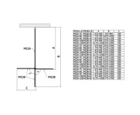 POLYSAN MODULAR SHOWER otočný panel k instalaci na stěnu modulu MS3, 300 mm (10)