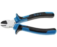 BGS Kleště štípací boční 165 mm, 2 komp. izolace, modročerná