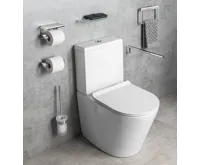 GEDY PIRENEI pevný držák ručníků 410mm, chrom (6)