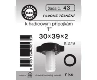 Hartman Sada č.  43: sada pryž.těs.hadic.sp. 1"- 30x39x2  - 7x4454 Hartman Sada č.  43: sada pryž.těs.hadic.sp. 1"- 30x39x2  - 7x4454