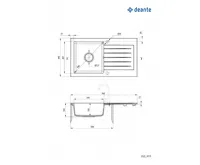 Deante Zorba 760.0E Alabastr (5)