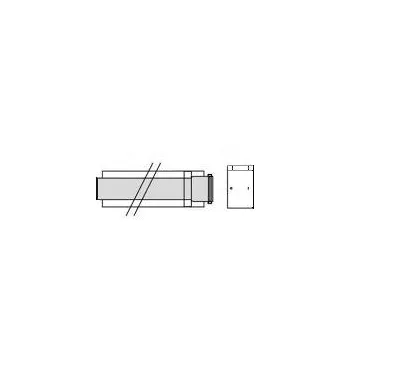 Vaillant Prodlužovací trubka 1,0 m, O 80 mm