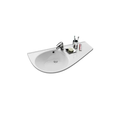 Ravak umyvadlo Avocado Comfort R white s otvory