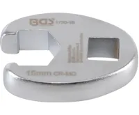 BGS Klíč plochý otevřeny, 10 mm (3/8") , 15 mm BGS Klíč plochý otevřeny, 10 mm (3/8") , 15 mm