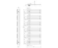 SAPHO SILVANA otopné těleso 600x1500mm, bílá (8)