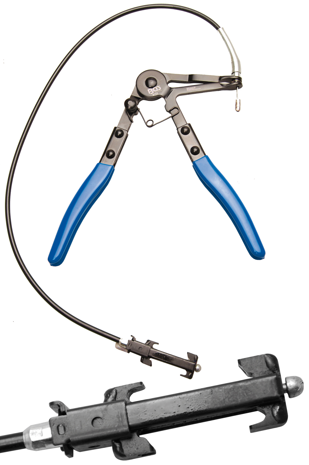 Bgs kleště pro hadicové spony clic-r, s bowdenem 630 mm
