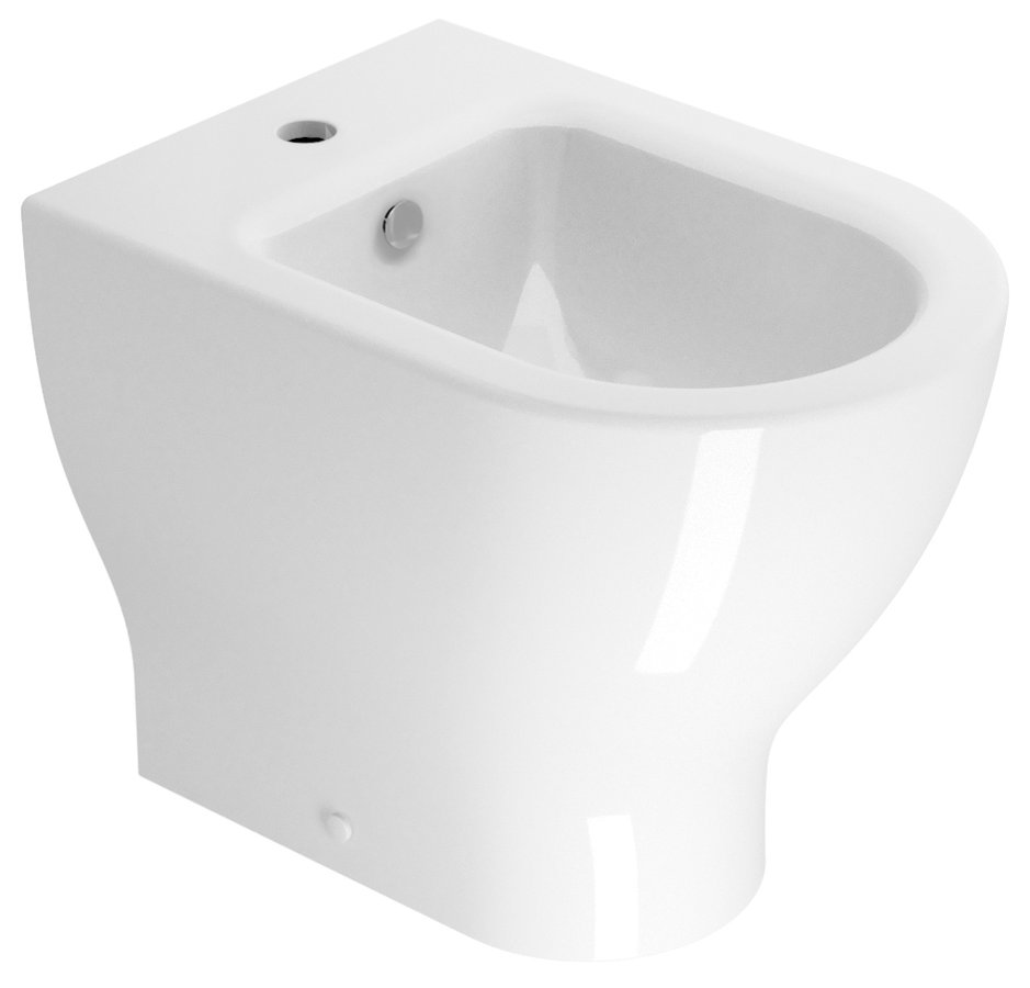 Gsi city pro bidet stojící, 35x52cm, bílá extraglaze