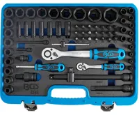 BGS Gola sada 1/4&quot; + 1/2&quot;,nástavce úderové  CRV - Molybden,69 dílů