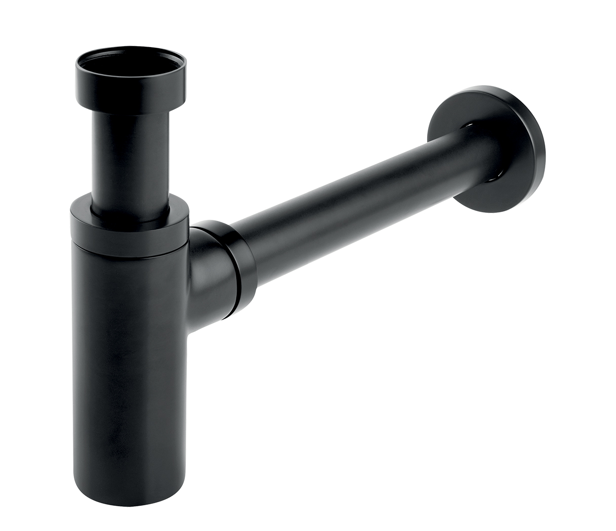 Novaservis sifon umyvadlový 5/4", černý - s282-bl