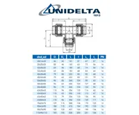 PE T-kus redukovaný  50-32-50 - pro vodu (1)