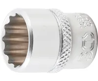 BGS Hlavice nástrčná dvanáctihranná, 6,3 mm (1/4&quot;), 9/16&quot;