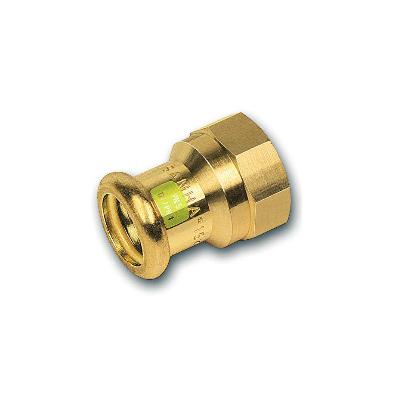 Cu lisovací přechod 8270 - 28 x  3/4" závit vnitřní - pro topení i rozvod plynu