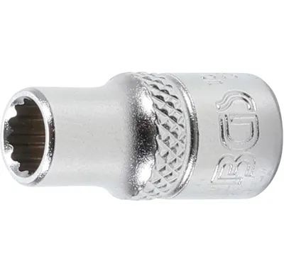 BGS Hlavice nástrčná 1/4" 6 mm, 12ti hranná