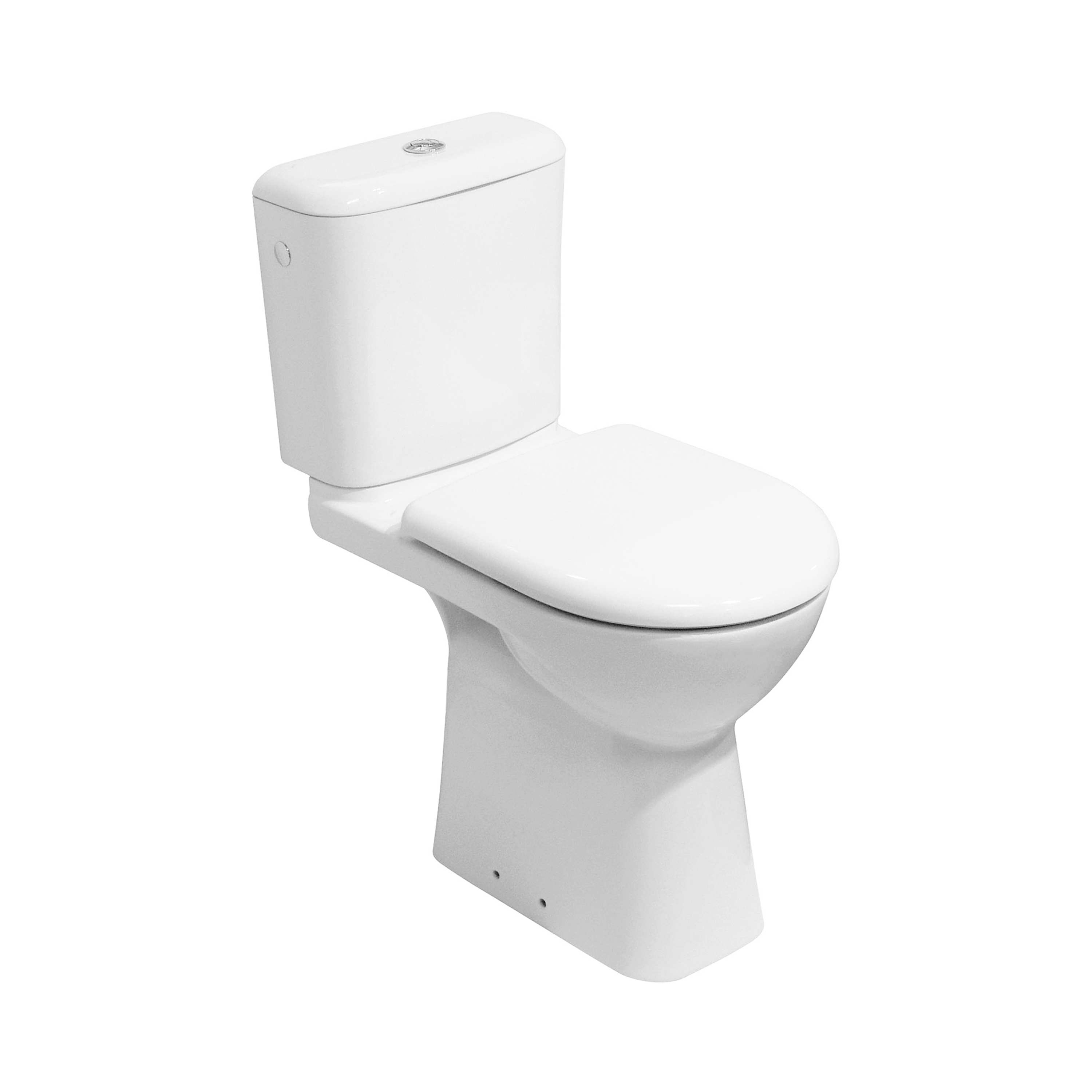 Deep by jika zvýšená wc mísa 45cm, hluboké splachování, vodorovný odpad, bílá 823618