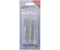 BGS Sada závitníků, předřezávací, střední a dokončovací závitník, M14 x 2,0, 3dílná (3)